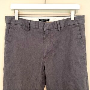 Banana Republic Aiden Slim Fit Gray Chinos Men’s 32x34